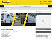 Tablet Screenshot of ferrocasa.es
